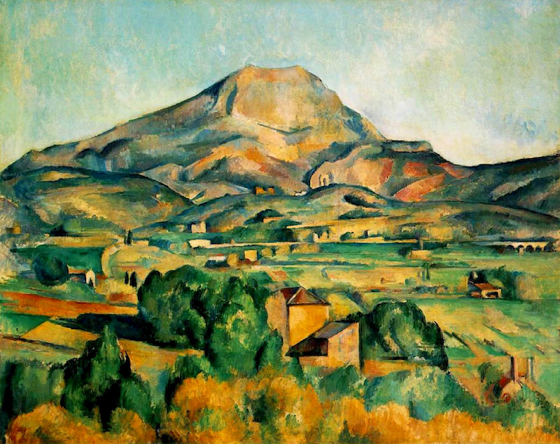 Cezanne's painting of Mt. Sainte Victoire