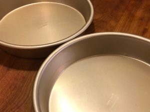 empty cake pans, faith without works