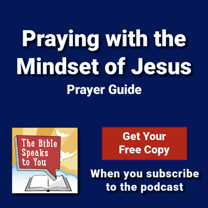 praying with the mindset of Jesus