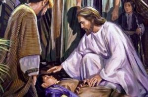 Jesus heals a boy, think like Jesus