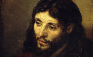 Head of Christ by Rembrandt, follwoing Christ, keep following Christ