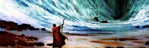 Moses parting the Red Sea, God parts the Red Sea, freedom from abuse