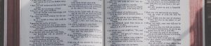 Bible open to Proverbs 3, favorite bible verses