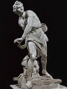 David sculpture by Gian Lorenzo Bernini, God has called you, do what God has called you to do