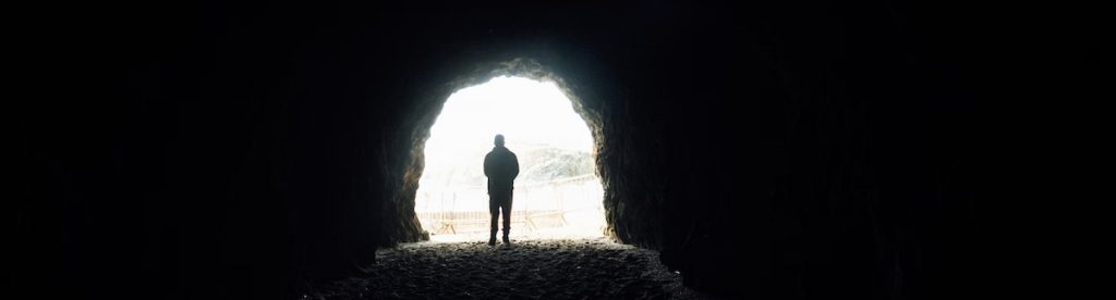 light at the end of a tunnel, trauma and abuse