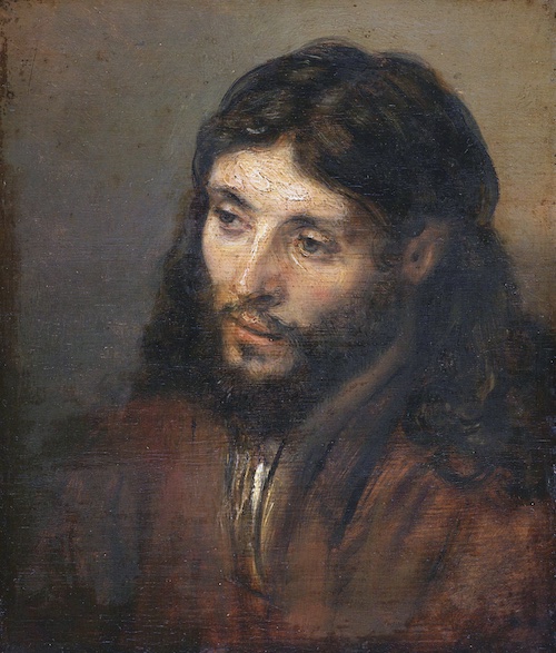 Head of Christ by Rembrandt, gratitude for Jesus