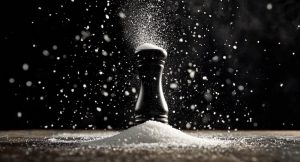 Salt shaker exploding, you are the salt of the earth, salt of the earth, the salt of the earth