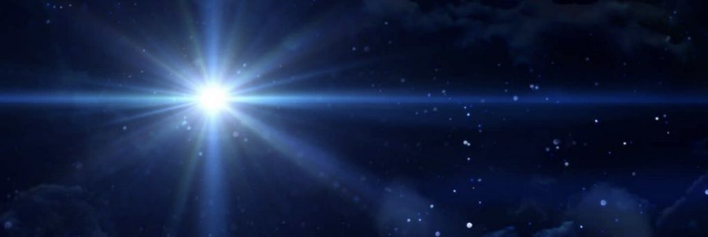 Christmas star, the light of Christmas