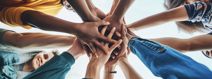 people holding hands, world of chaos