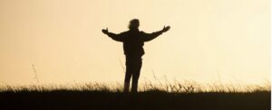 silhouette of woman, tell God