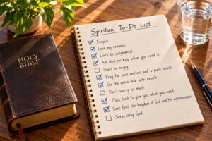 spiritual to do list