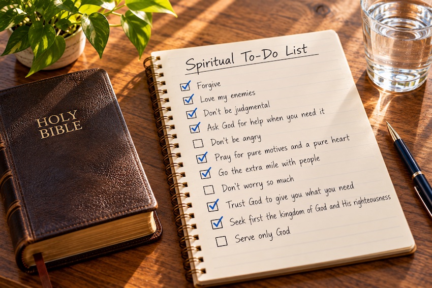 spiritual to do list
